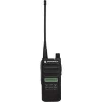 CP100 Series Two-Way Radio, UHF Radio Band, 160 Channels, 250000 sq. ft. Range Solutions industrielles ALPHA