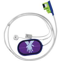 Fils coupl&eacute;s d'&eacute;l&eacute;ctrodes de formation RCR Uni-Padz, Zoll AED 3 Pour, Non m&eacute;dical Solutions industrielles ALPHA