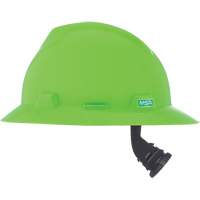 Casque de s&eacute;curit&eacute; &agrave; fente et bordure compl&egrave;te V-Gard, R&eacute;pond aux normes CSA type 1, Suspension Rochet, Non ventil&eacute; Solutions industrielles ALPHA