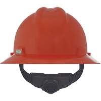 Casque de s&eacute;curit&eacute; &agrave; fente et bordure compl&egrave;te V-Gard, R&eacute;pond aux normes CSA type 1, Suspension Rochet, Non ventil&eacute; Solutions industrielles ALPHA