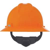 Casque de s&eacute;curit&eacute; &agrave; fente et bordure compl&egrave;te V-Gard, R&eacute;pond aux normes CSA type 1, Suspension Rochet, Non ventil&eacute; Solutions industrielles ALPHA