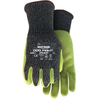 Stealth Dog Fight Cut Resistant Gloves, Size Medium, Nitrile Coated, Glass Fibre/HPPE/Nylon/Stainless Steel Shell, ASTM ANSI Level A5 Solutions industrielles ALPHA
