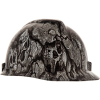 Casque de s&eacute;curit&eacute; Hydro Dip V-Gard, R&eacute;pond aux normes CSA type 1, Suspension Rochet, Non ventil&eacute; Solutions industrielles ALPHA