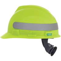 Casque de s&eacute;curit&eacute; &agrave; fentes V-Gard, R&eacute;pond aux normes CSA type 1, Suspension Rochet, Non ventil&eacute; Solutions industrielles ALPHA
