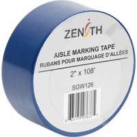 Aisle Marking Tape, 2" x 108', PVC, Blue Solutions industrielles ALPHA