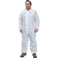 Premium Coveralls, Small, White, Microporous Solutions industrielles ALPHA