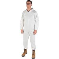 Combinaisons de premi&egrave;re qualit&eacute;, Grand, Blanc, Microporeux Solutions industrielles ALPHA