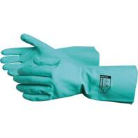 Chemstop Chemical Resistant Gloves, Size 7, 12" L, Nitrile, Flock-Lined Inner Lining, 15-mil Solutions industrielles ALPHA