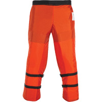 Chainsaw Chaps, 29" L, Orange, 400 Denier Nylon Solutions industrielles ALPHA
