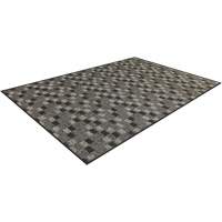 Tapis de vestibule Terra Nova classique, Essuie-pieds, 6' x 10' x 5/16", Charbon Solutions industrielles ALPHA