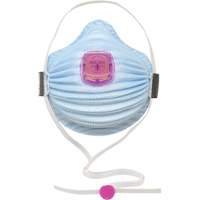Respirateur de la s&eacute;rie AirWave 4400 avec Smartstrap et garniture d'&eacute;tanch&eacute;it&eacute; int&eacute;grale en mousse, P100, Certifi&eacute; NIOSH, Moyen/grand Solutions industrielles ALPHA