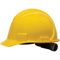 Casque de s&eacute;curit&eacute; &agrave; bord court North, R&eacute;pond aux normes CSA type 1, Suspension Rochet, Non ventil&eacute; Solutions industrielles ALPHA