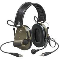Peltor ComTac VI NIB Dual Lead Headset with Arc, Headband Style, 23 dB Solutions industrielles ALPHA