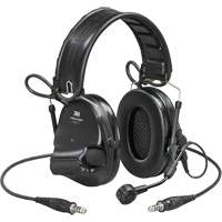 Peltor ComTac VI NIB Dual Lead Headset with Arc, Headband Style, 23 dB Solutions industrielles ALPHA