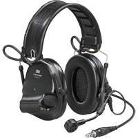 Peltor ComTac VI NIB Single Lead Headset with Arc, Headband Style, 23 dB Solutions industrielles ALPHA