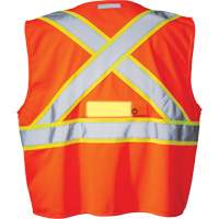 Veste de s&eacute;curit&eacute; SV350 X-Back avec lampe, Orange haute visibilit&eacute;, Petit, Polyester Solutions industrielles ALPHA