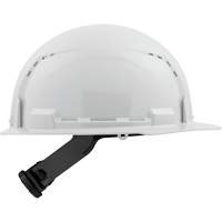 Casque de s&eacute;curit&eacute; &agrave; bordure avant, R&eacute;pond aux normes CSA type 1, Suspension Rochet, Ventil&eacute; Solutions industrielles ALPHA