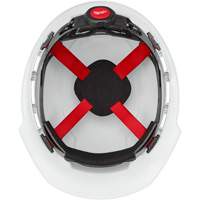 Casque de s&eacute;curit&eacute; &agrave; bordure avant, R&eacute;pond aux normes CSA type 1, Suspension Rochet, Ventil&eacute; Solutions industrielles ALPHA