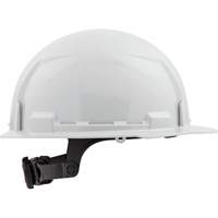 Casque de s&eacute;curit&eacute; &agrave; bordure avant, R&eacute;pond aux normes CSA type 1, Suspension Rochet, Non ventil&eacute; Solutions industrielles ALPHA