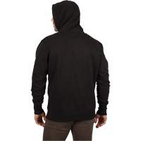 Chandail &agrave; capuchon lourd, Hommes, Petit, Noir Solutions industrielles ALPHA
