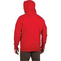 Chandail &agrave; capuchon lourd, Hommes, Petit, Rouge Solutions industrielles ALPHA