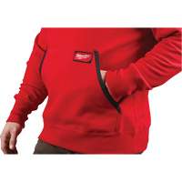 Chandail &agrave; capuchon lourd, Hommes, Petit, Rouge Solutions industrielles ALPHA