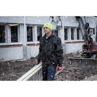 Tuque &agrave; revers haute visibilit&eacute;, Taille unique, Vert Solutions industrielles ALPHA