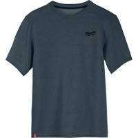 T-shirt de travail hybride, Hommes, Petit, Bleu Solutions industrielles ALPHA