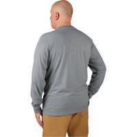 T-shirt de travail hybride, Hommes, Petit, Gris Solutions industrielles ALPHA