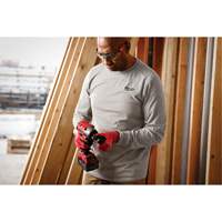 T-shirt de travail hybride, Hommes, Petit, Gris Solutions industrielles ALPHA