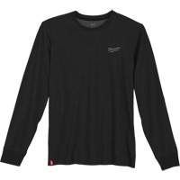 T-shirt de travail hybride, Hommes, Petit, Noir Solutions industrielles ALPHA