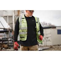 T-shirt de travail hybride, Hommes, Petit, Noir Solutions industrielles ALPHA