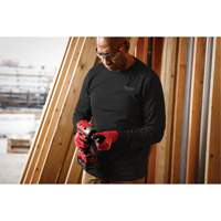 T-shirt de travail hybride, Hommes, Petit, Noir Solutions industrielles ALPHA