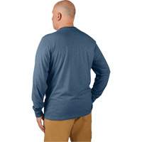 T-shirt de travail hybride, Hommes, Petit, Bleu Solutions industrielles ALPHA