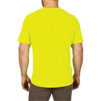 Chandail l&eacute;ger &agrave; haute visibilit&eacute; Workskin, Hommes, Petit, Jaune Solutions industrielles ALPHA