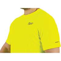Chandail l&eacute;ger &agrave; haute visibilit&eacute; Workskin, Hommes, Petit, Jaune Solutions industrielles ALPHA