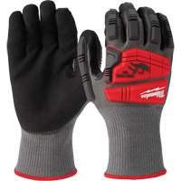 Gants r&eacute;sistants aux chocs et aux coupures, Taille T-Grand, Calibre 18, Rev&ecirc;tement Nitrile, ANSI/ISEA 105 niveau 5 Solutions industrielles ALPHA