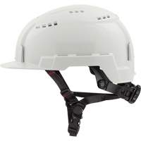Front-Brim Helmet with Bolt Headlamp Mount, Ratchet Suspension Solutions industrielles ALPHA