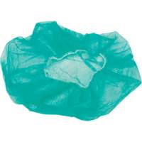Bonnets bouffants, Polypropyl&egrave;ne, 21", Vert Solutions industrielles ALPHA
