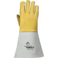 Gants de soudage TIG, Cuir fleur de d'&eacute;lan, Taille Petit Solutions industrielles ALPHA