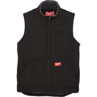 Veste doubl&eacute;e en sherpa ultra-r&eacute;sistante, Hommes, Petit, Noir Solutions industrielles ALPHA