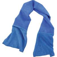 Serviette refroidissante et nettoyante d'usage multiple Chill-Its 6604, Bleu Solutions industrielles ALPHA