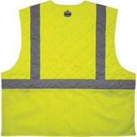 Veste de s&eacute;curit&eacute; refroidissante Chill-Its 6668, Petit, Jaune lime haute visibilit&eacute; Solutions industrielles ALPHA