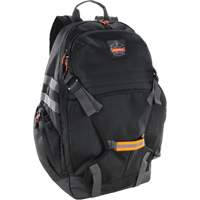 Sac &agrave; dos de travail pour le chantier Arsenal 5188 avec rangement pour casque de s&eacute;curit&eacute;, 15" lo x 7" la, Noir, Nylon/Polyester Solutions industrielles ALPHA