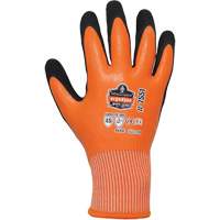 ProFlex 7551 Coated Cut-Resistant Winter Work Gloves, Size Small, 10/13 Gauge, Nitrile/Rubber Latex Coated, HPPE Shell, ASTM ANSI Level A5/EN 388 Level E Solutions industrielles ALPHA