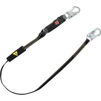 V-Series Welding Energy Absorbing Lanyard, 6', Snap Hook Center, Snap Hook Leg Ends, Kevlar&reg;/Metal/Nylon Solutions industrielles ALPHA