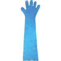Gants jetables en latex, Gants jetables, Gants jetables en vinyle, Poly&eacute;thyl&egrave;ne, Sans poudre, Bleu Solutions industrielles ALPHA