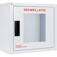 Standard Large AED Cabinet with Alarm, Zoll AED Plus&reg;/Zoll AED 3/Cardio-Science/Physio-Control For, Non-Medical Solutions industrielles ALPHA