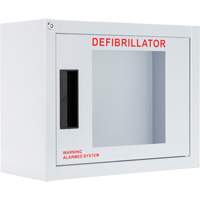 Standard Compact AED Cabinet with Alarm, Philips/Defibtech/Heartsine For, Non-Medical Solutions industrielles ALPHA