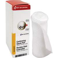 Recharge de bandage en gaze &eacute;tirable et conforme SmartCompliance, Rouleau, 6' lo x 3" la, St&eacute;rile, Dispositif m&eacute;dical Classe 1 Solutions industrielles ALPHA